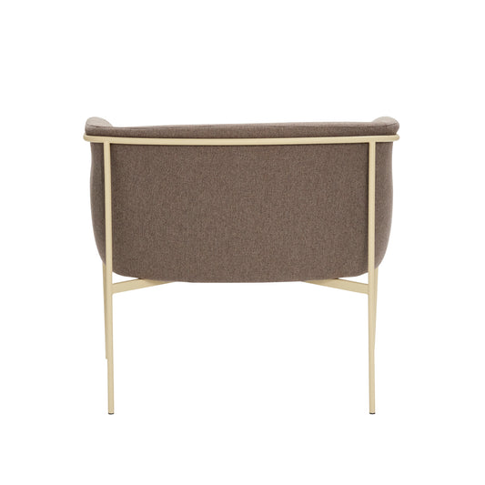 Fauteuil lounge Eyrie marron