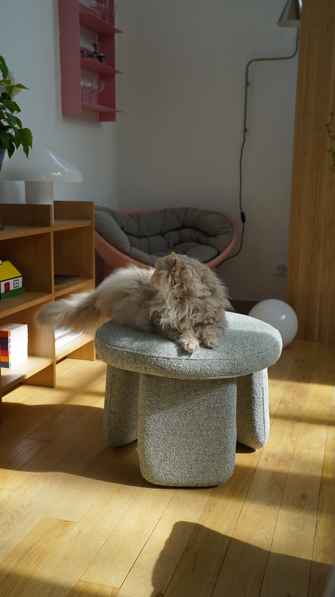 Rocco Pouf vert clair