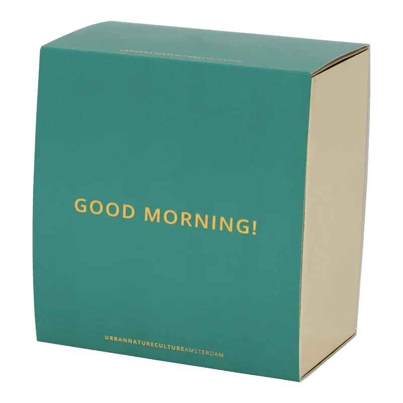 Coffret cadeau de 4 pieces Good Morning (cappuccino/thé) et soucoupes Valuri violet