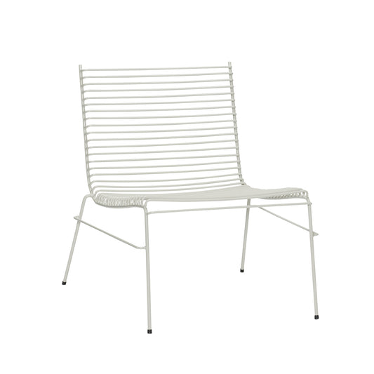 Fauteuil lounge String gris clair