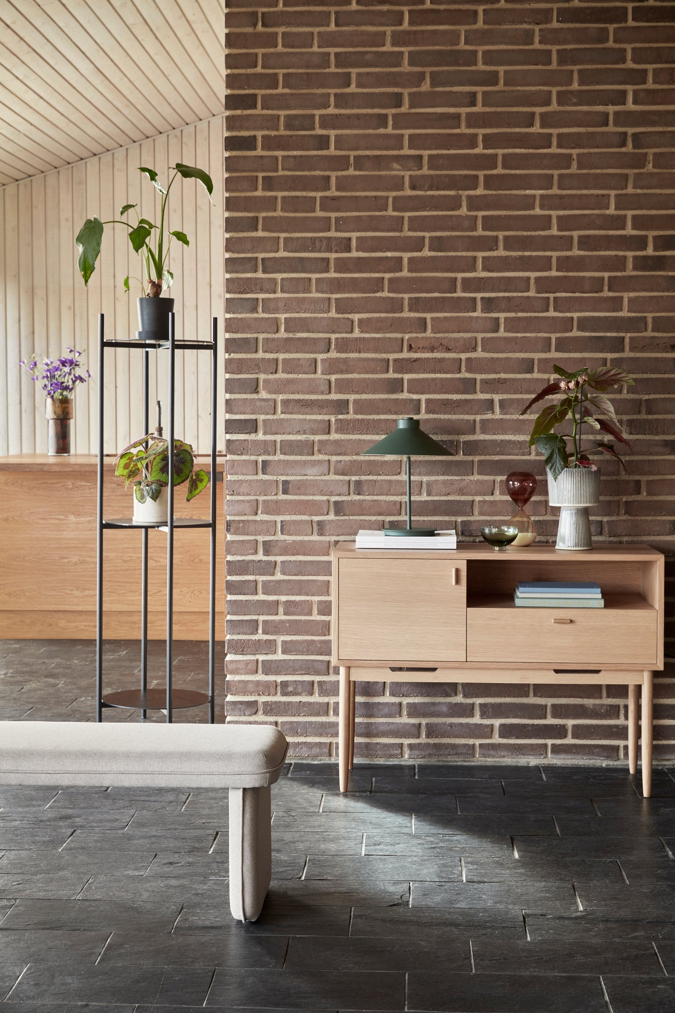 Commode Cube naturelle