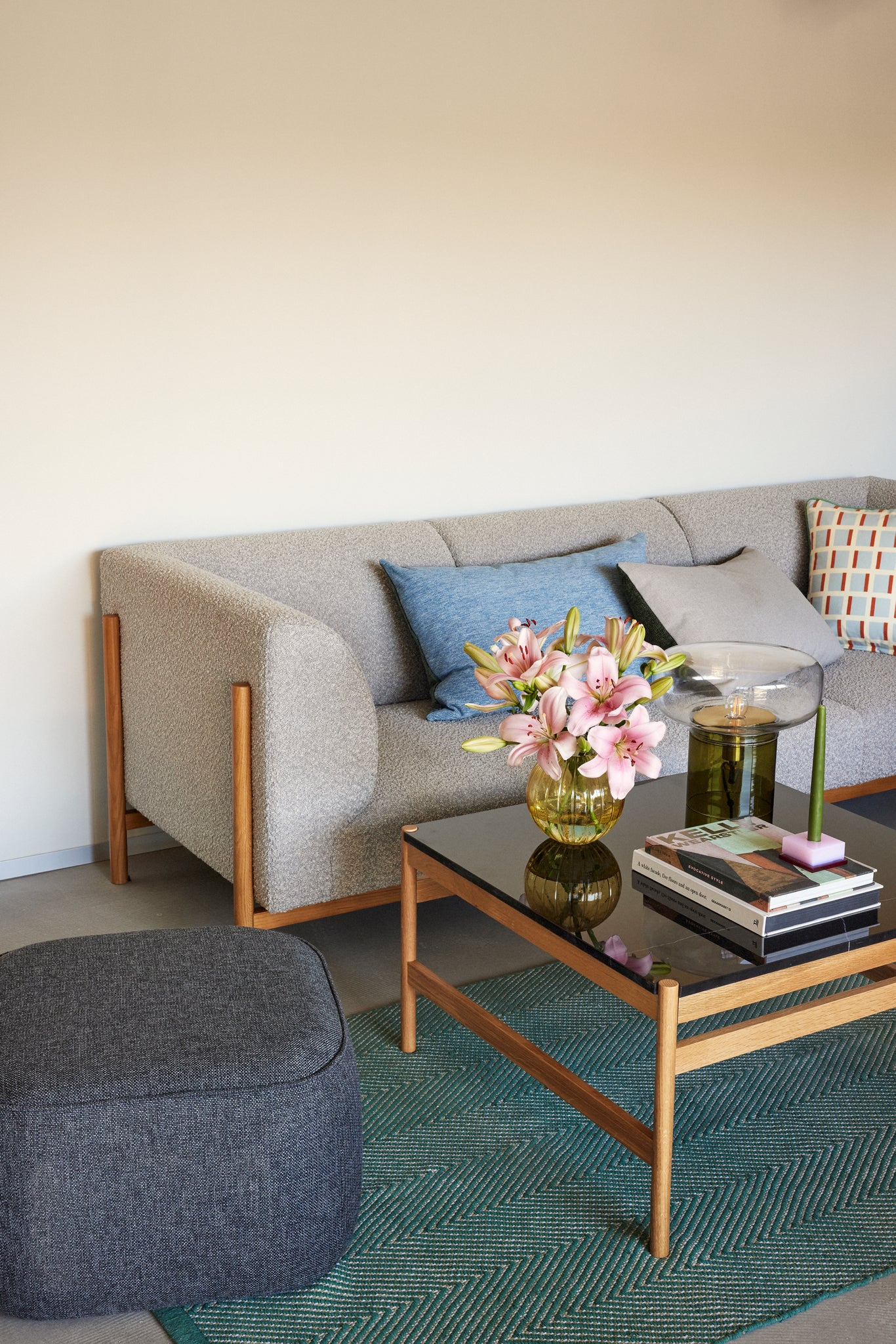 Crave lampe de table verte