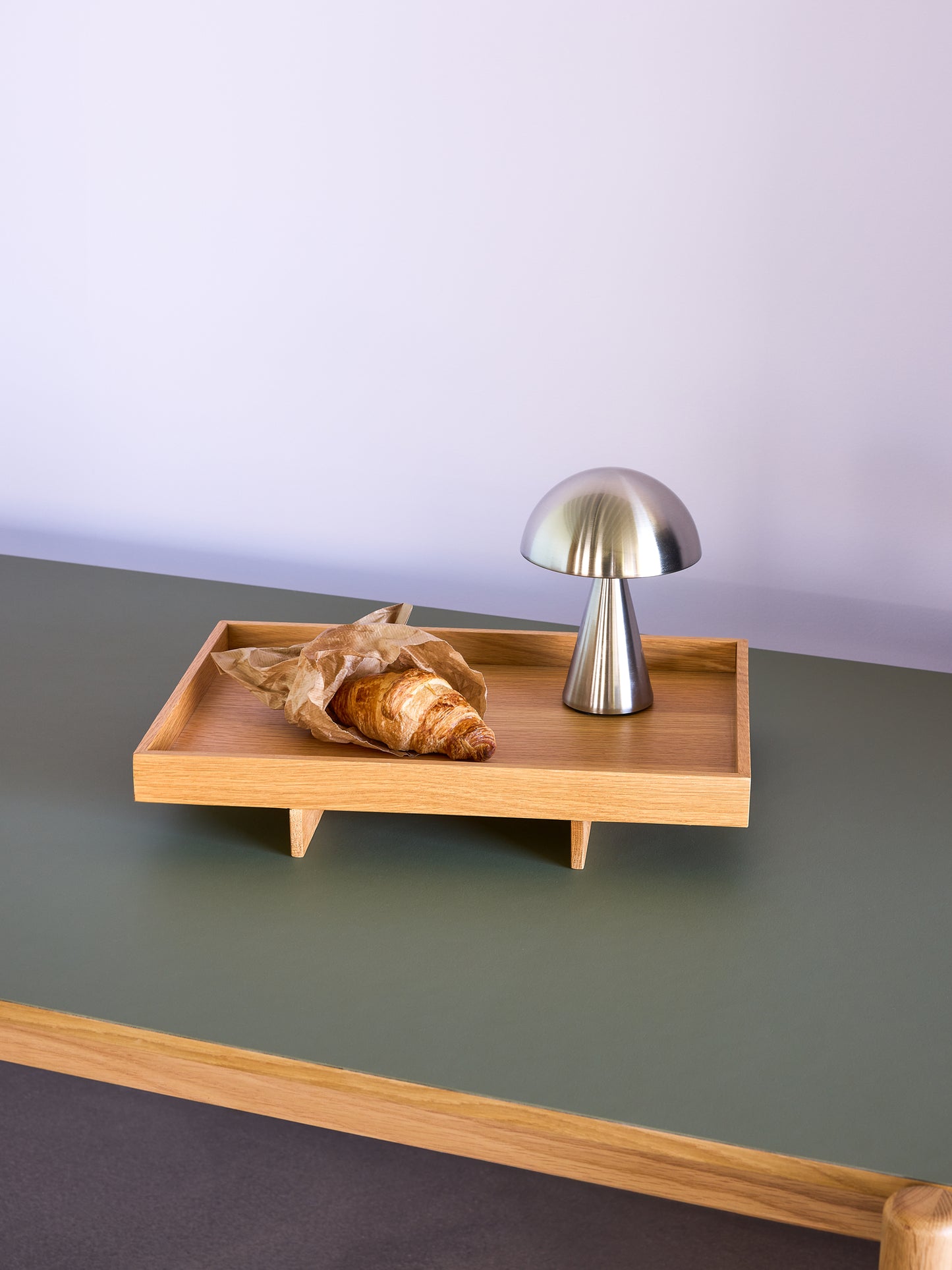 Lampe portable Mush nickel