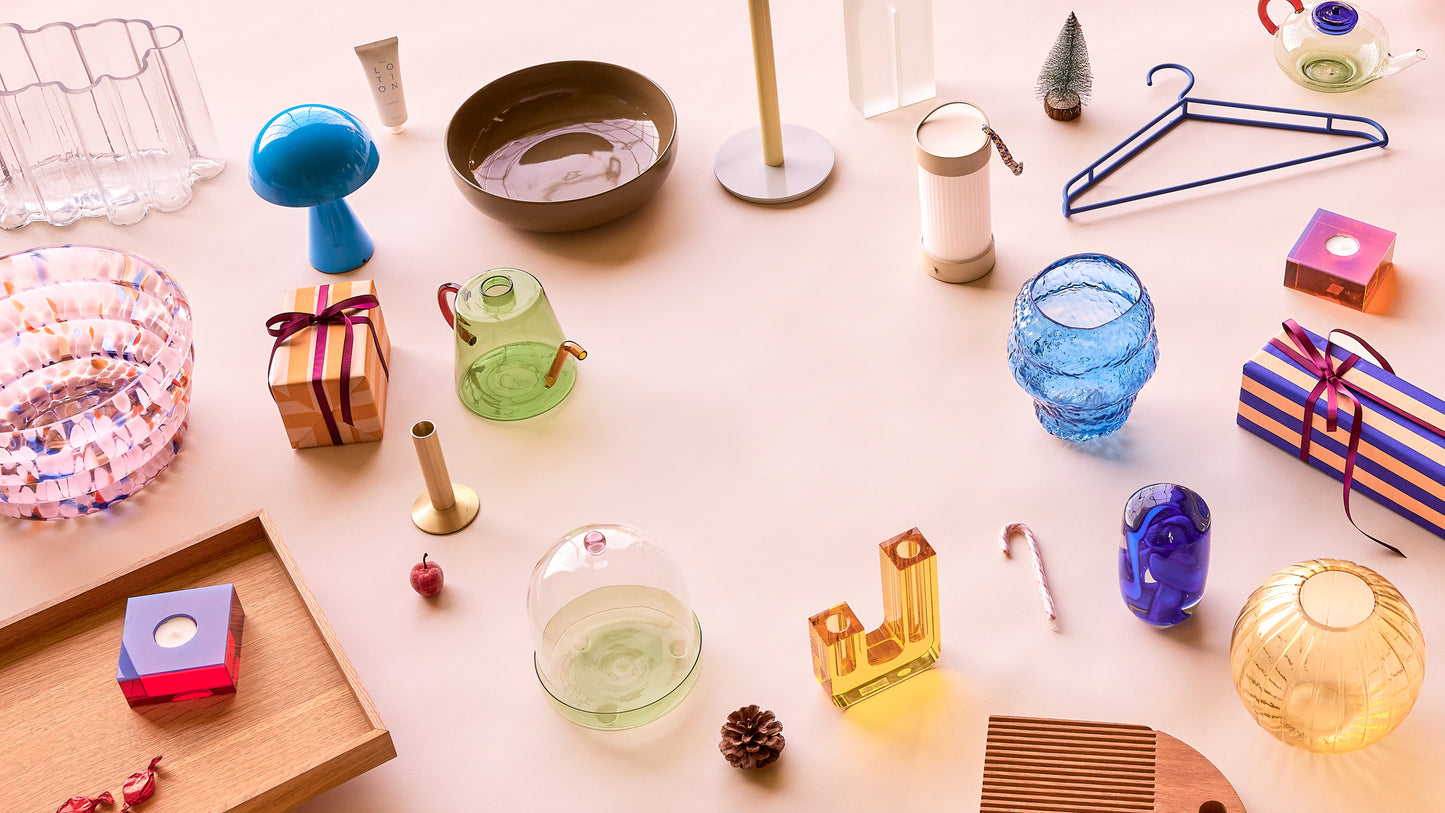 Lampe portable Mush bleue