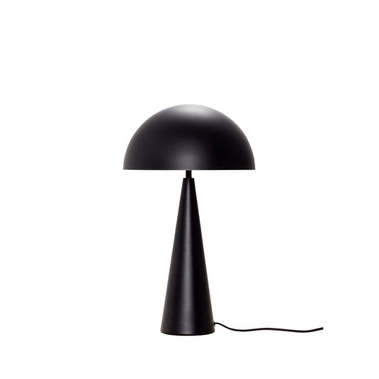 Mush lampe de table haute noire