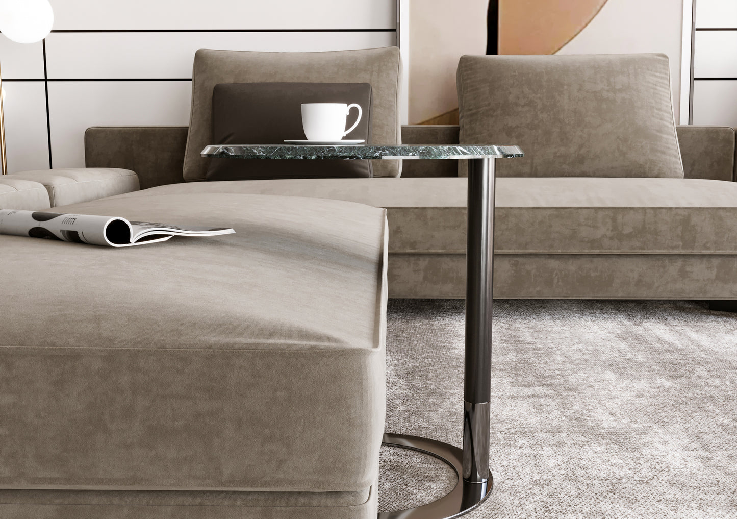Table d'Appoint Marbre "Forest Dream"