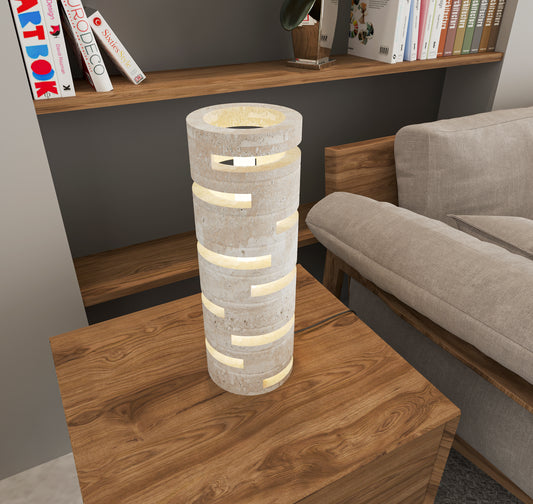 Lampe Travertin "Cappadocia"