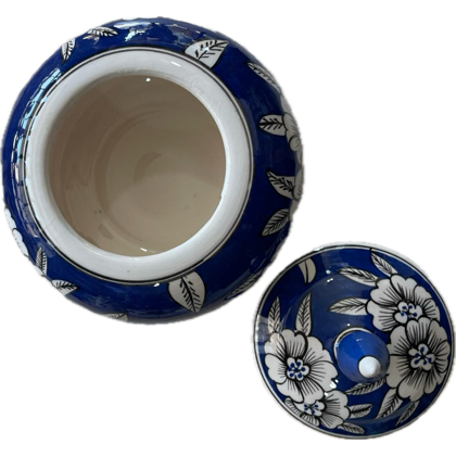 Bonbonnières Céramique d'Iznik - Fleurs blanches