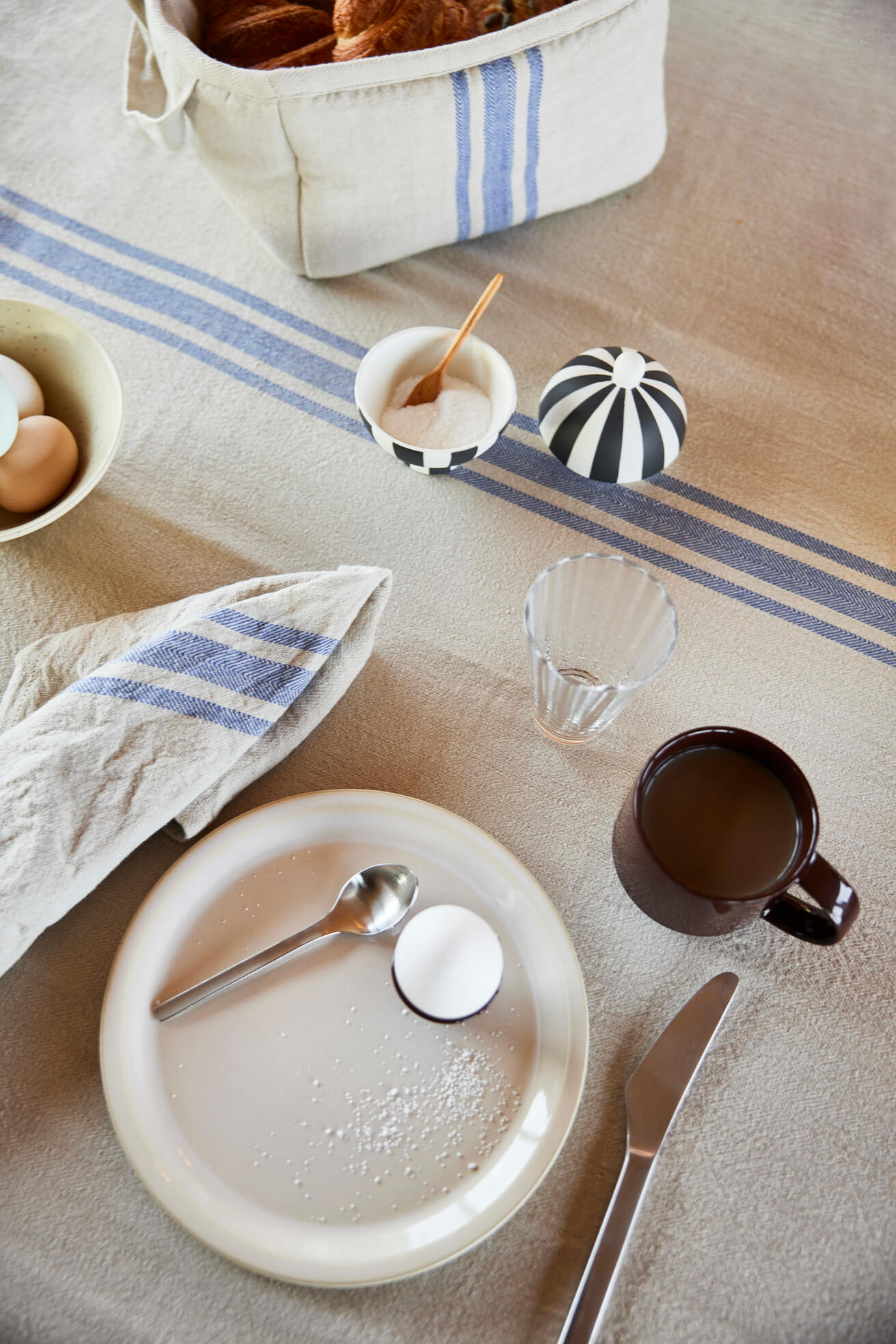 Sucrier-Bonbonnière Toppu en grés