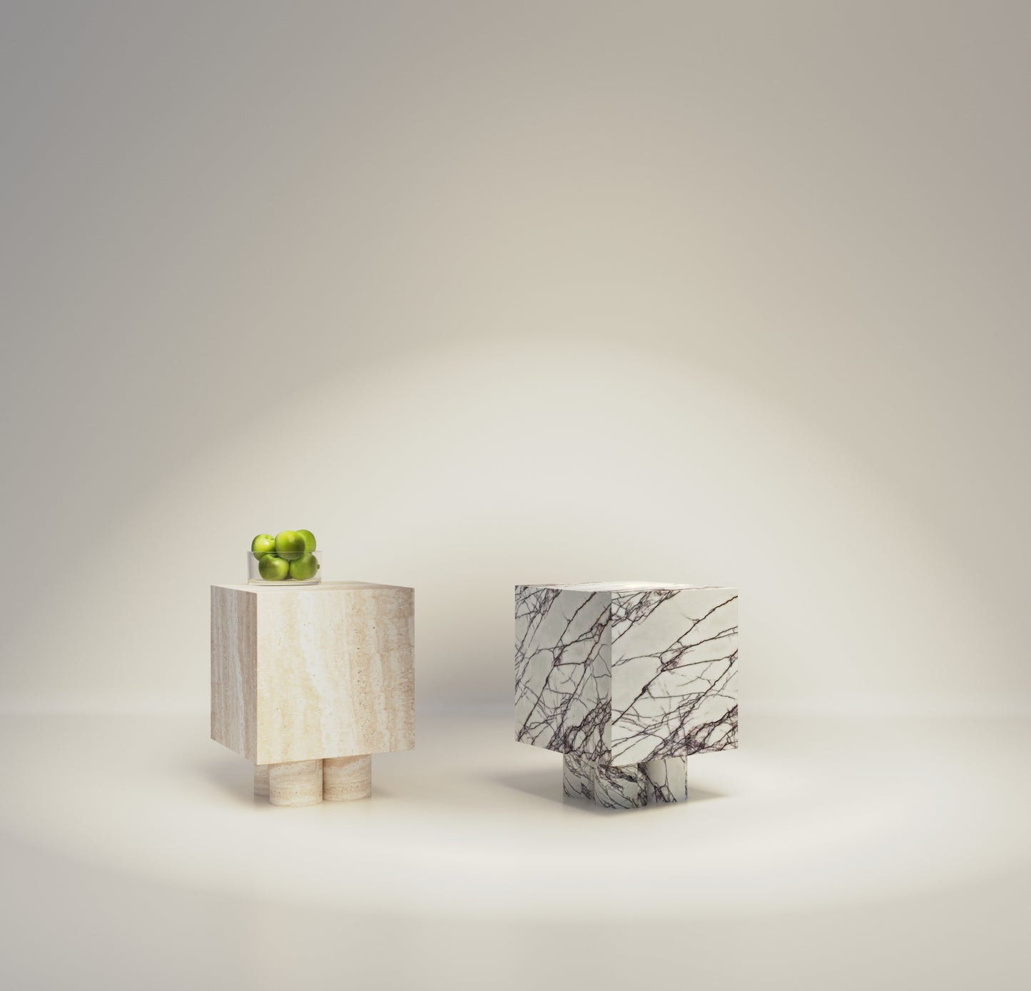 Table basse en marbre Lolly