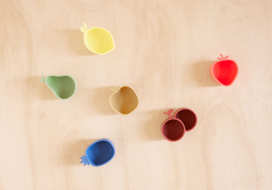 Bols de collation citron et poire