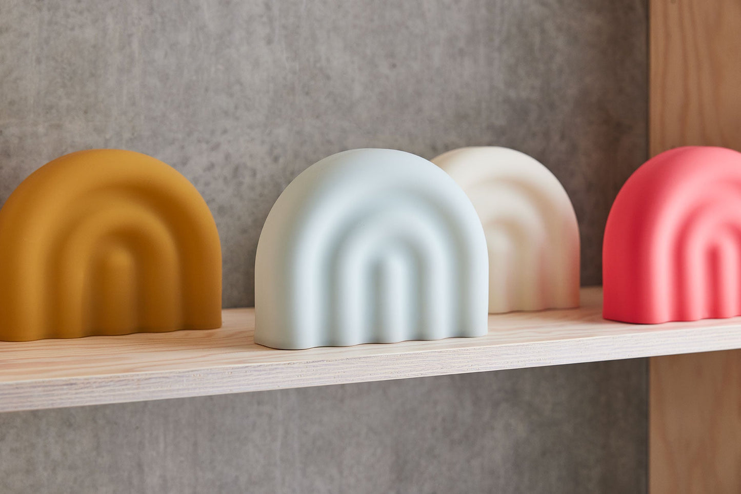 Veilleuse arc-en-ciel bleu