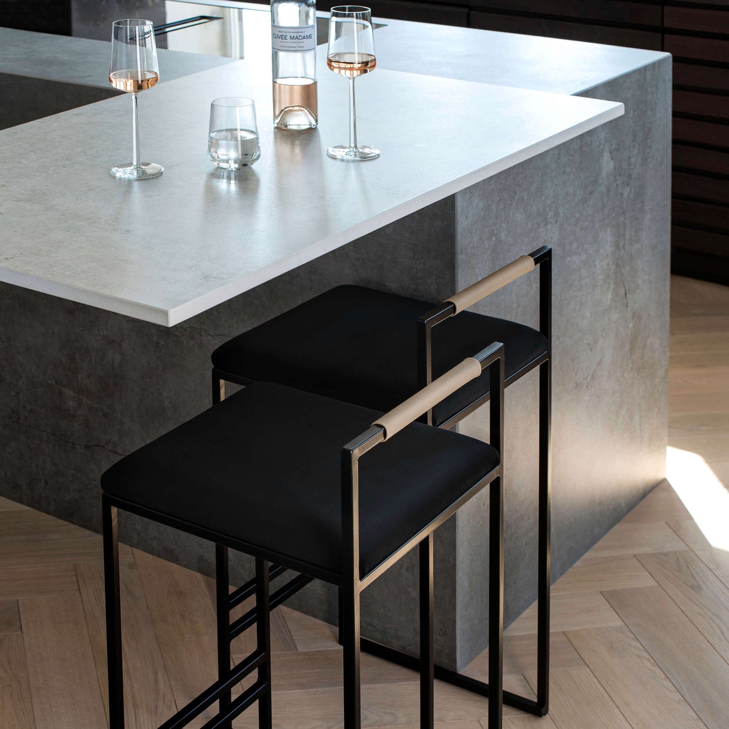 Ensemble de Deux Tabourets de bar DUC Sur-mesure