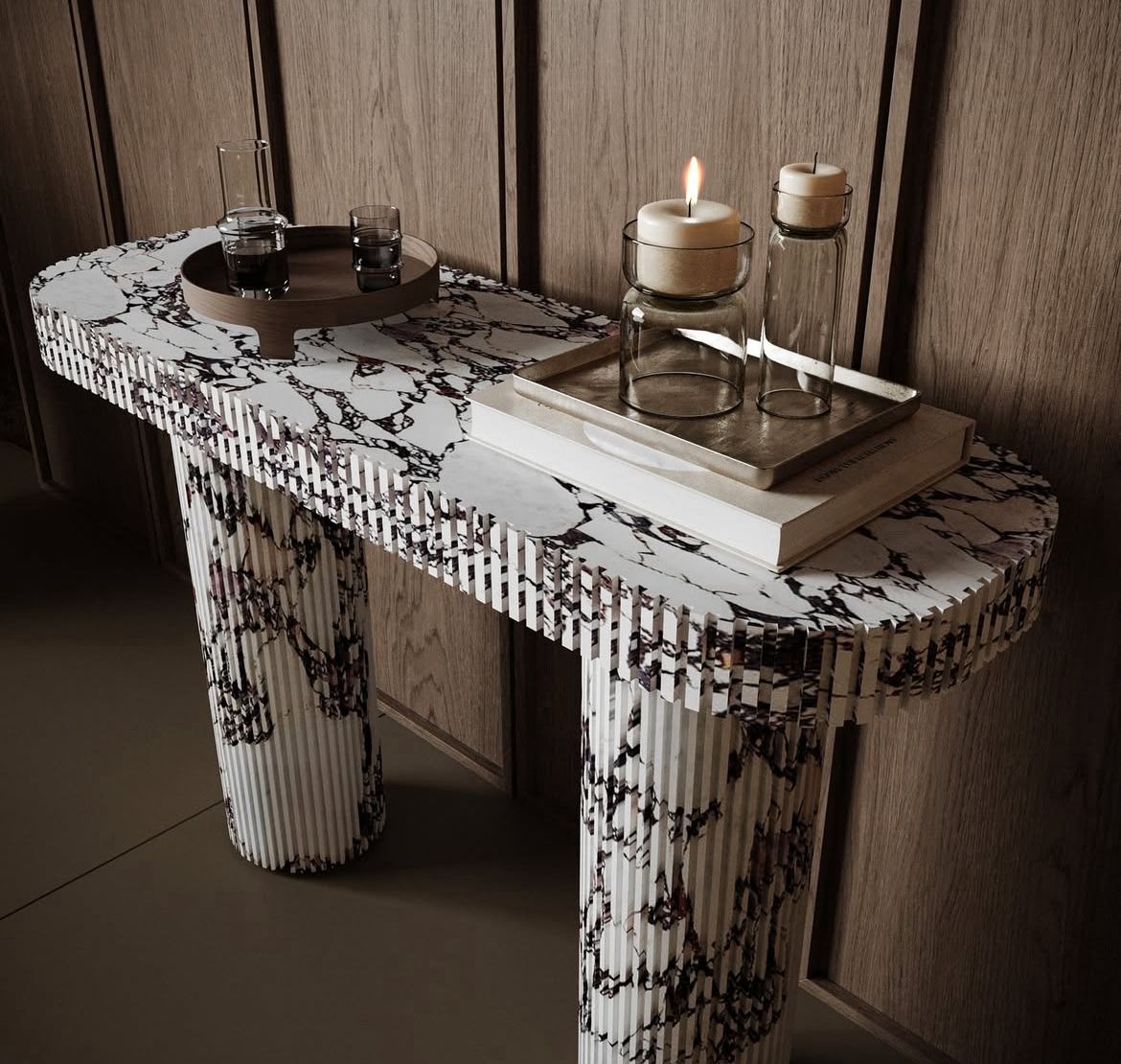 Console marbre Stella