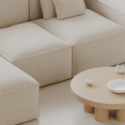 Supreme 3-seater modular corner sofa