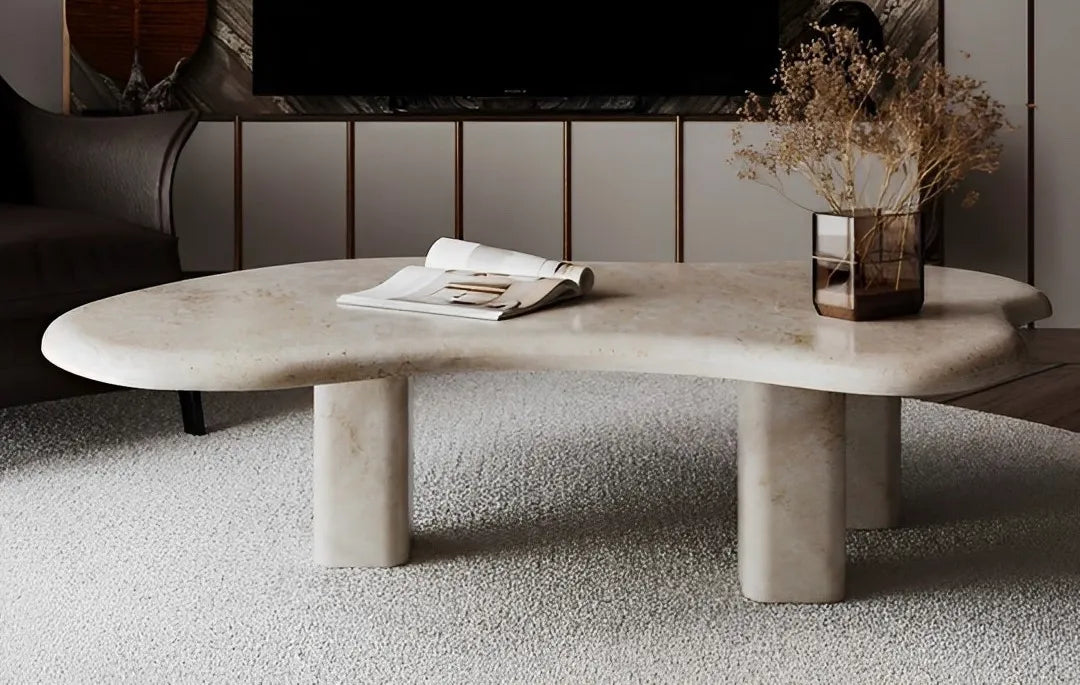 Table Basse "Naturelle" Travertin