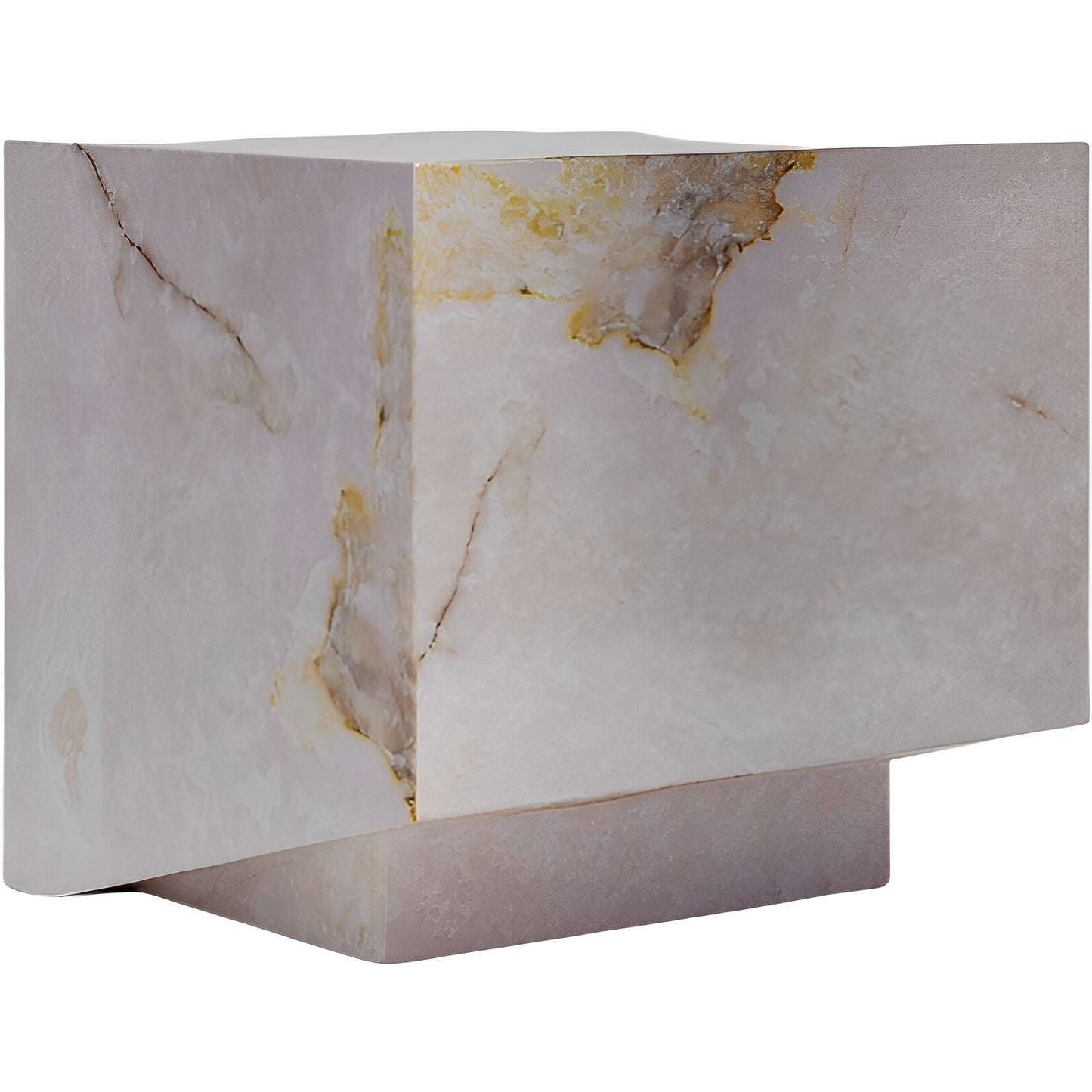 Table d'appoint Candy en Marbre ou Onyx