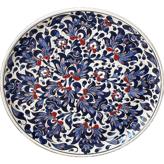 Assiette Fleurs Céramique d'IZNIK