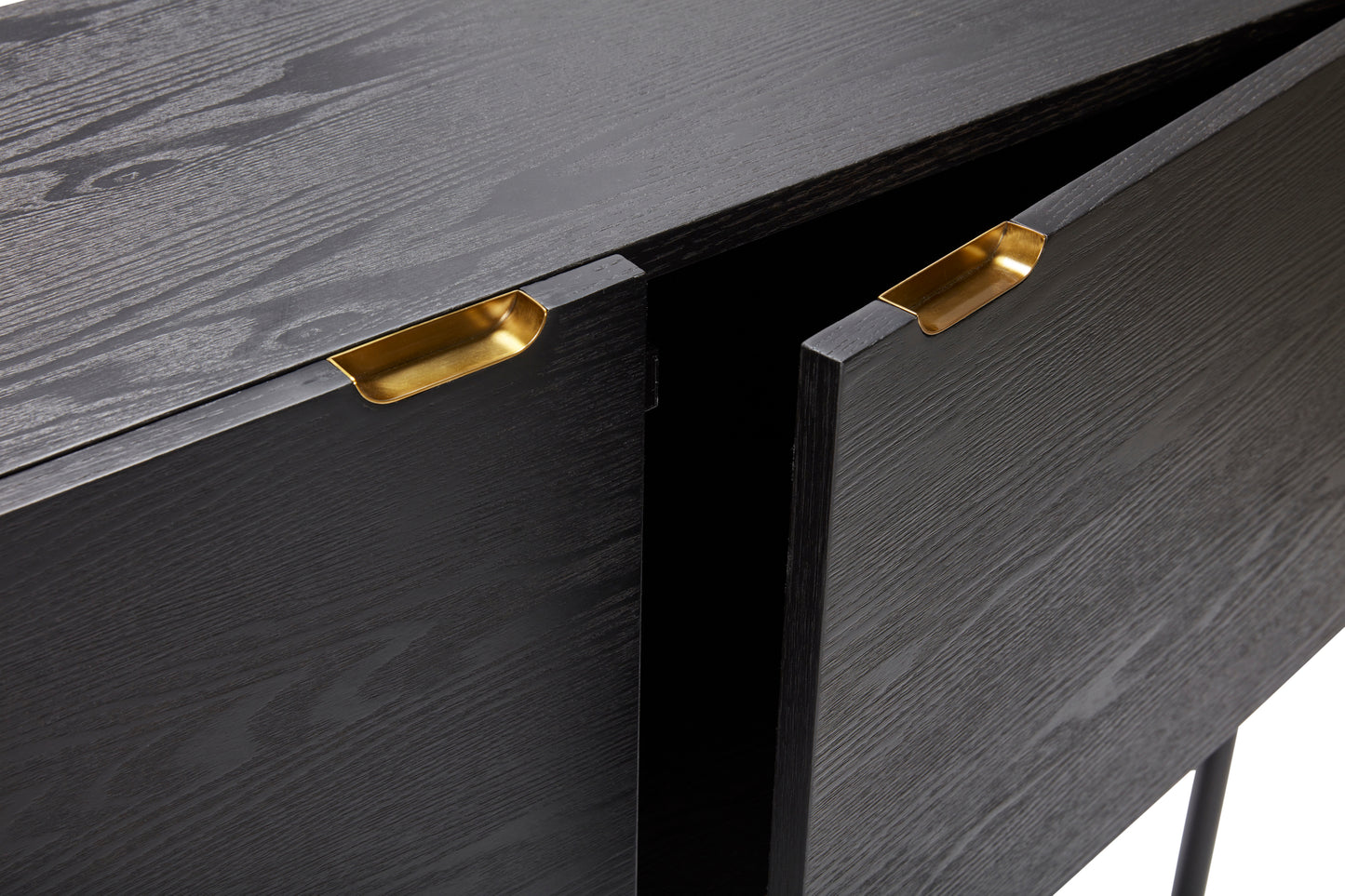 Table console Norm noire