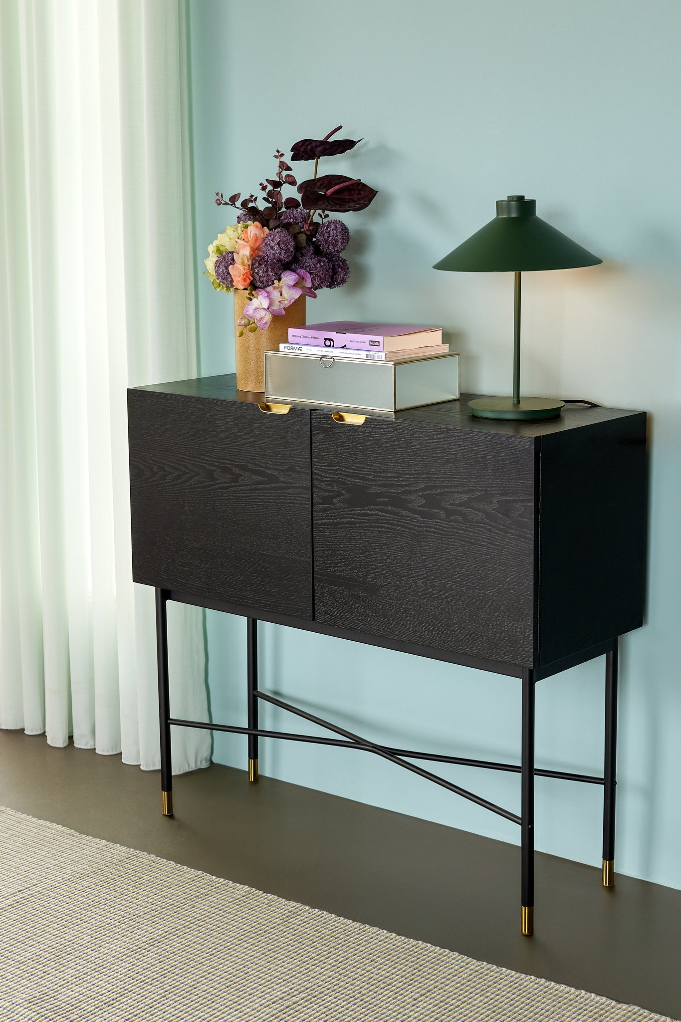 Table console Norm noire