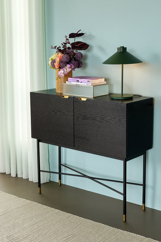 Table console Norm noire