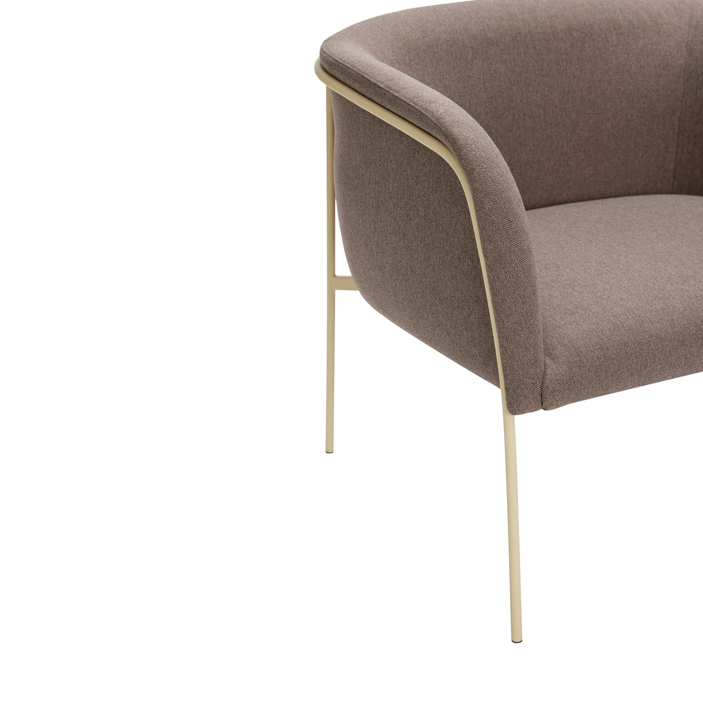Fauteuil lounge Eyrie marron