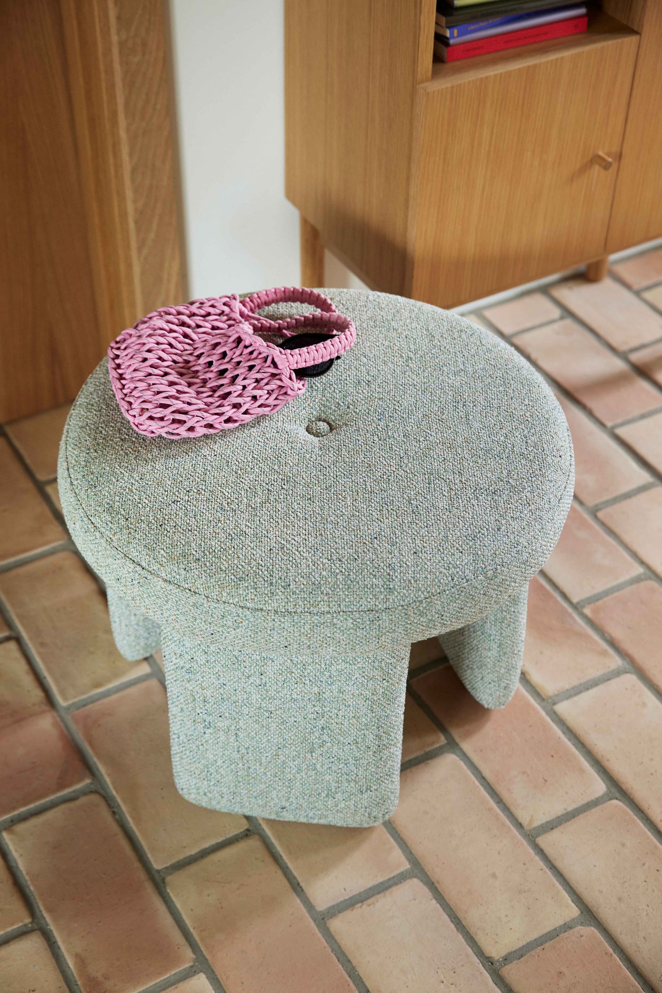 Rocco Pouf vert clair