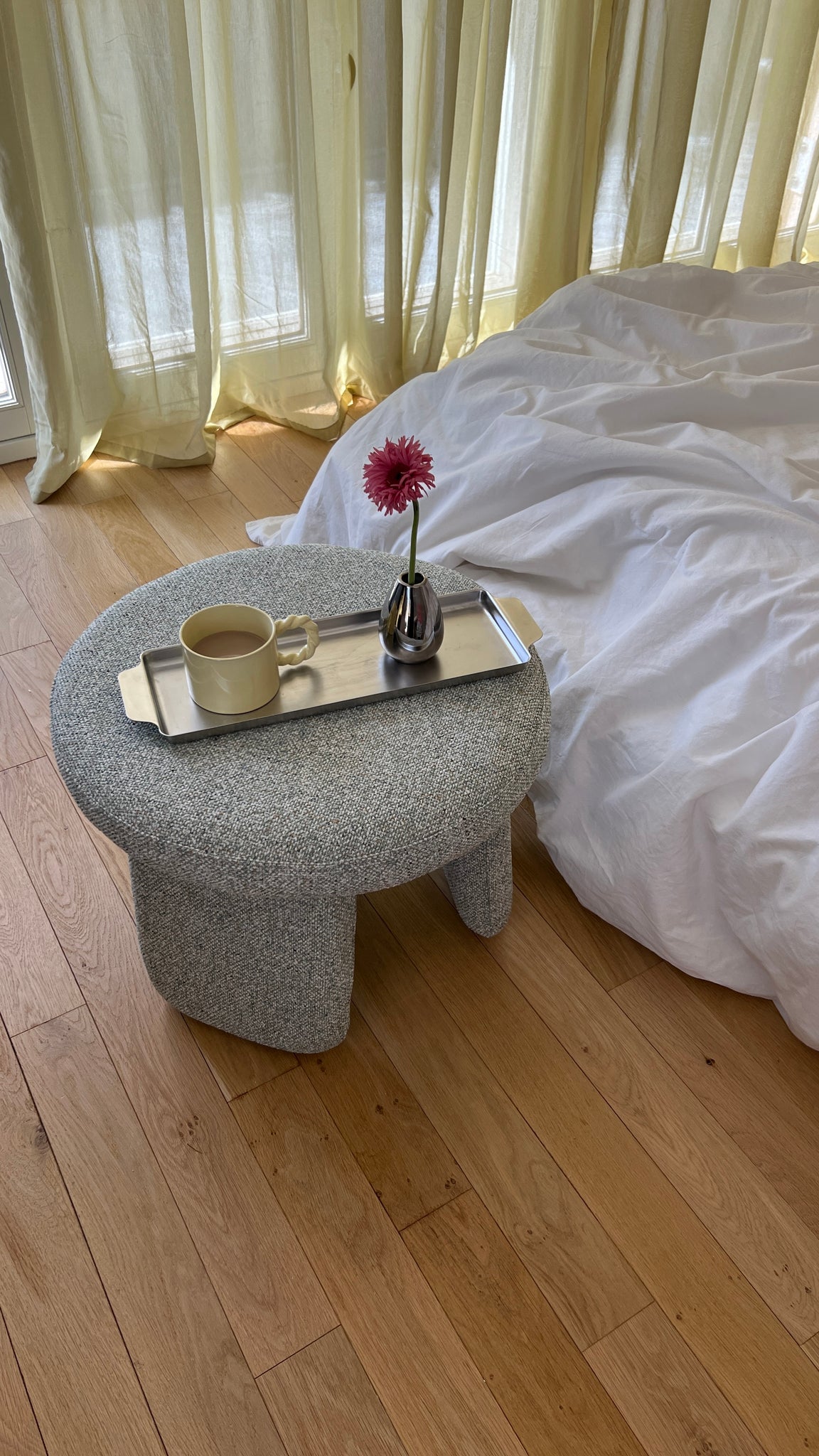 Rocco Pouf vert clair