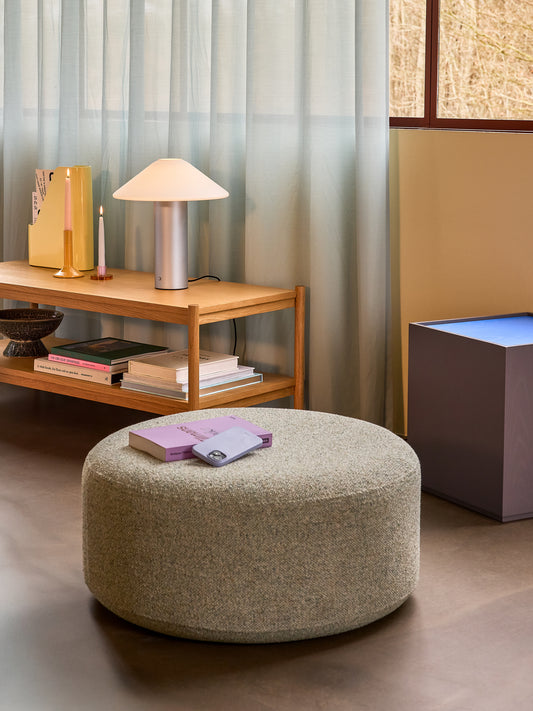 Pouf Marshmellow grand vert clair