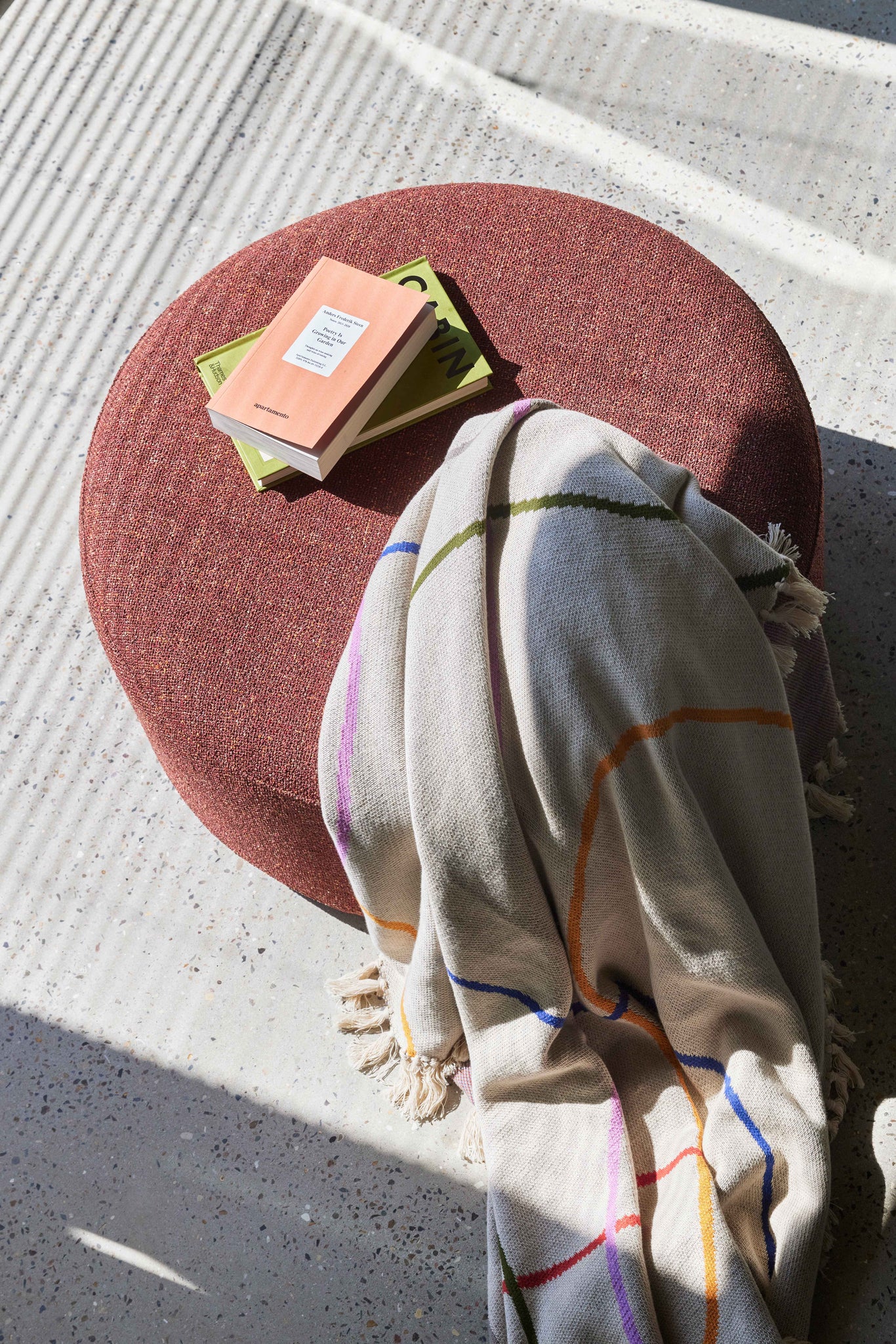 Pouf Guimauve Grand Rouge