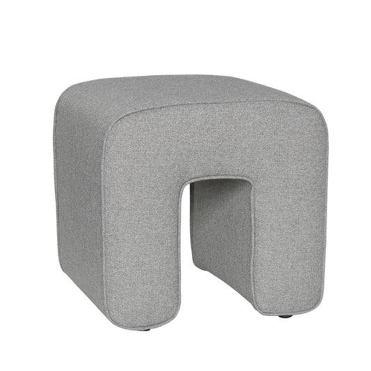 Sculpture Pouf Gris