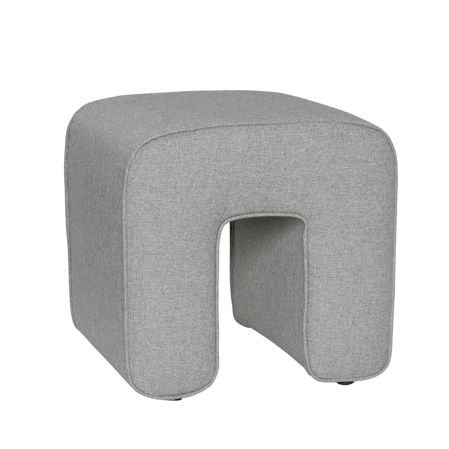 Sculpture Pouf Gris