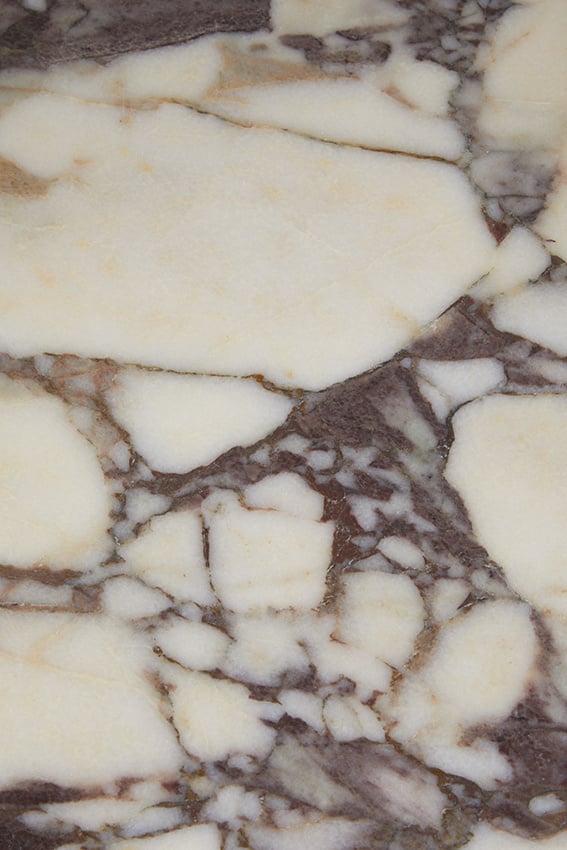 Table d'appoint en marbre Calacatta Viola June