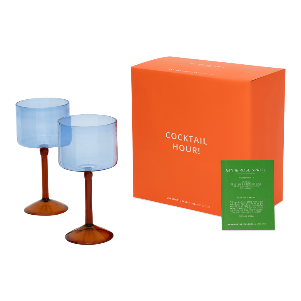 Verre à gin-tonic, lot de 2, en coffret cadeau