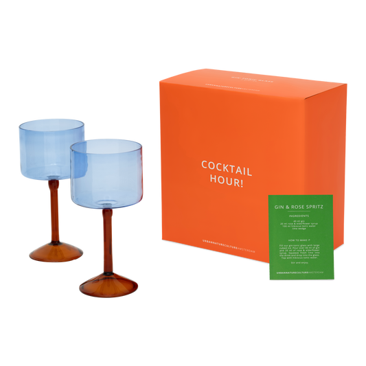 Verre à gin-tonic, lot de 2, en coffret cadeau