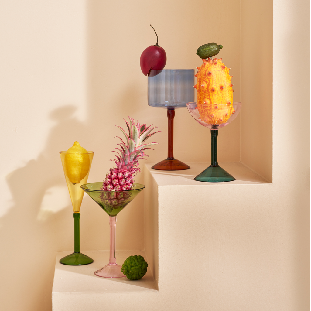 Coupes à cocktail, lot de 2, en coffret cadeau
