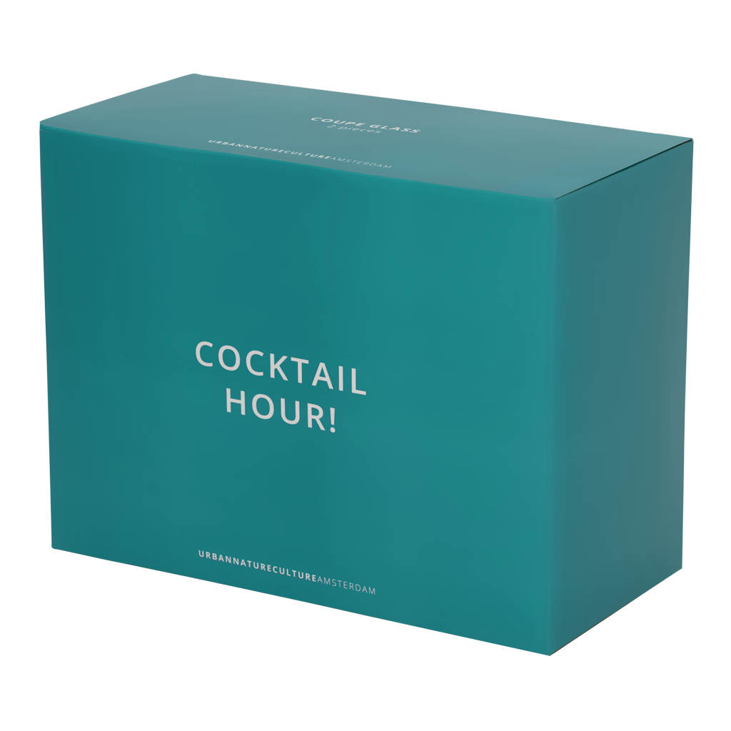Coupes à cocktail, lot de 2, en coffret cadeau