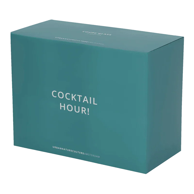 Coupes à cocktail, lot de 2, en coffret cadeau