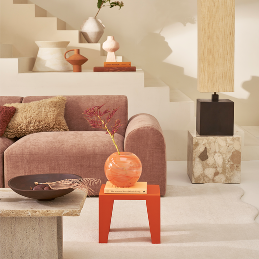 Table d'appoint Leon, Flamme