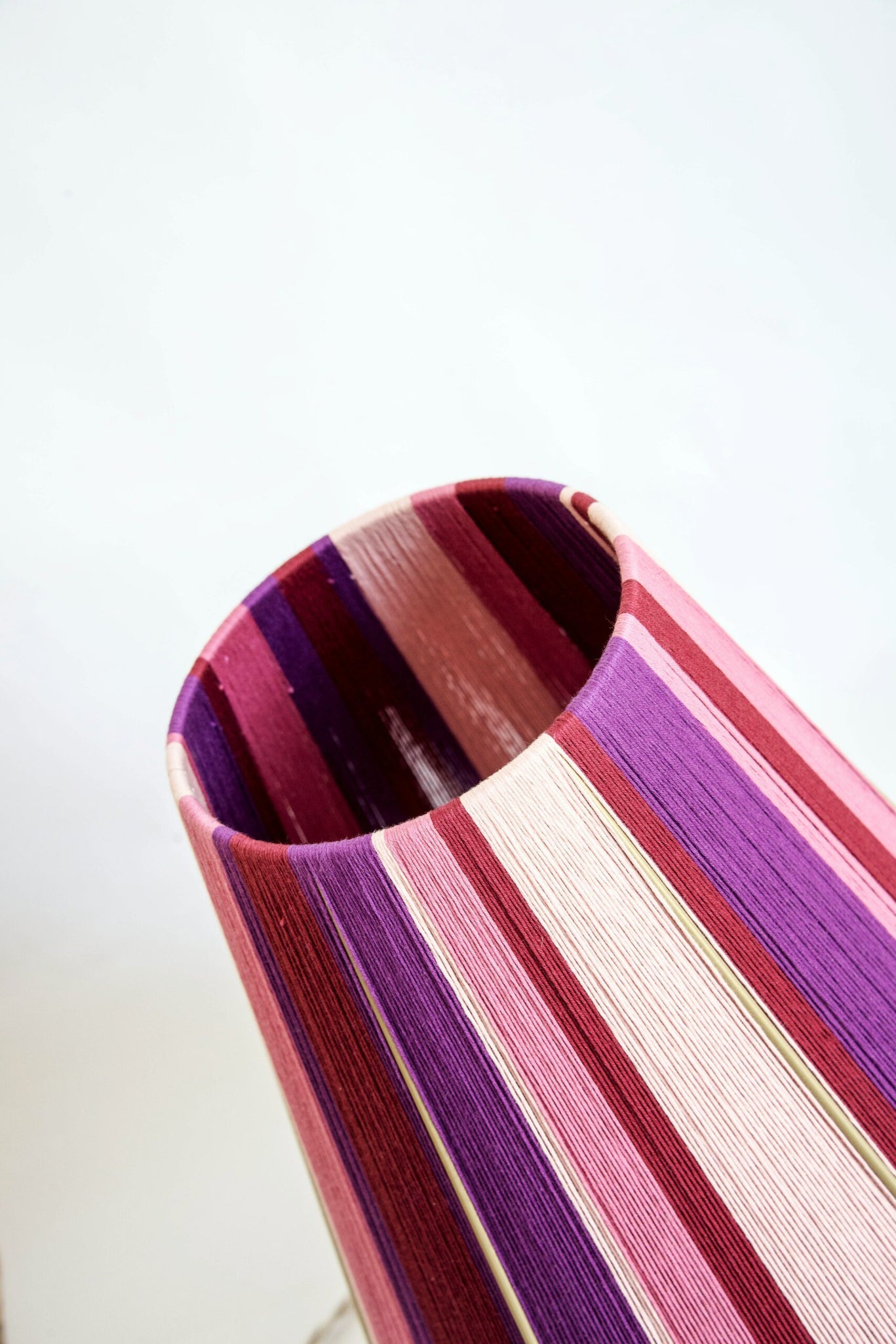 Lampe La Passionnée bordeaux - poudré