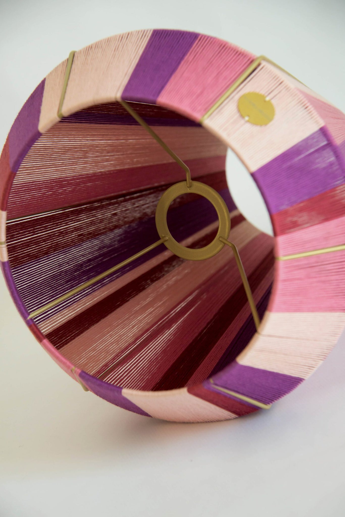 Lampe La Passionnée bordeaux - poudré