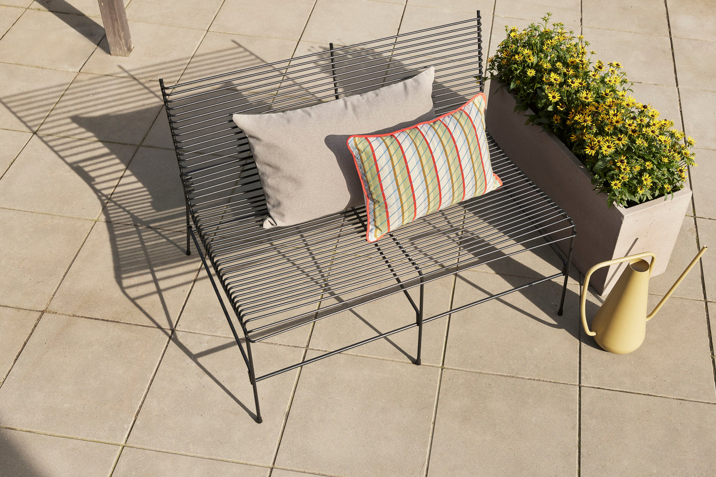 Banc String noir