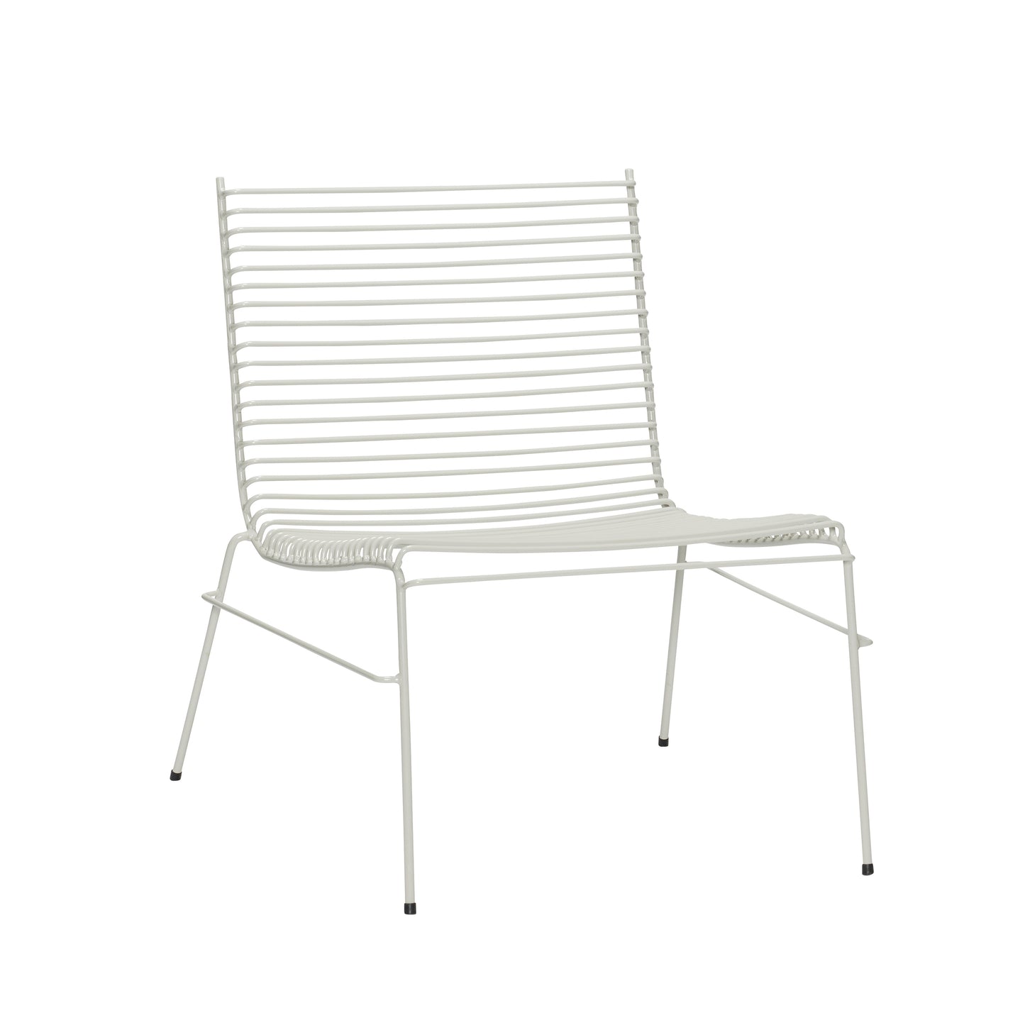 2 x Fauteuils lounge String gris clair
