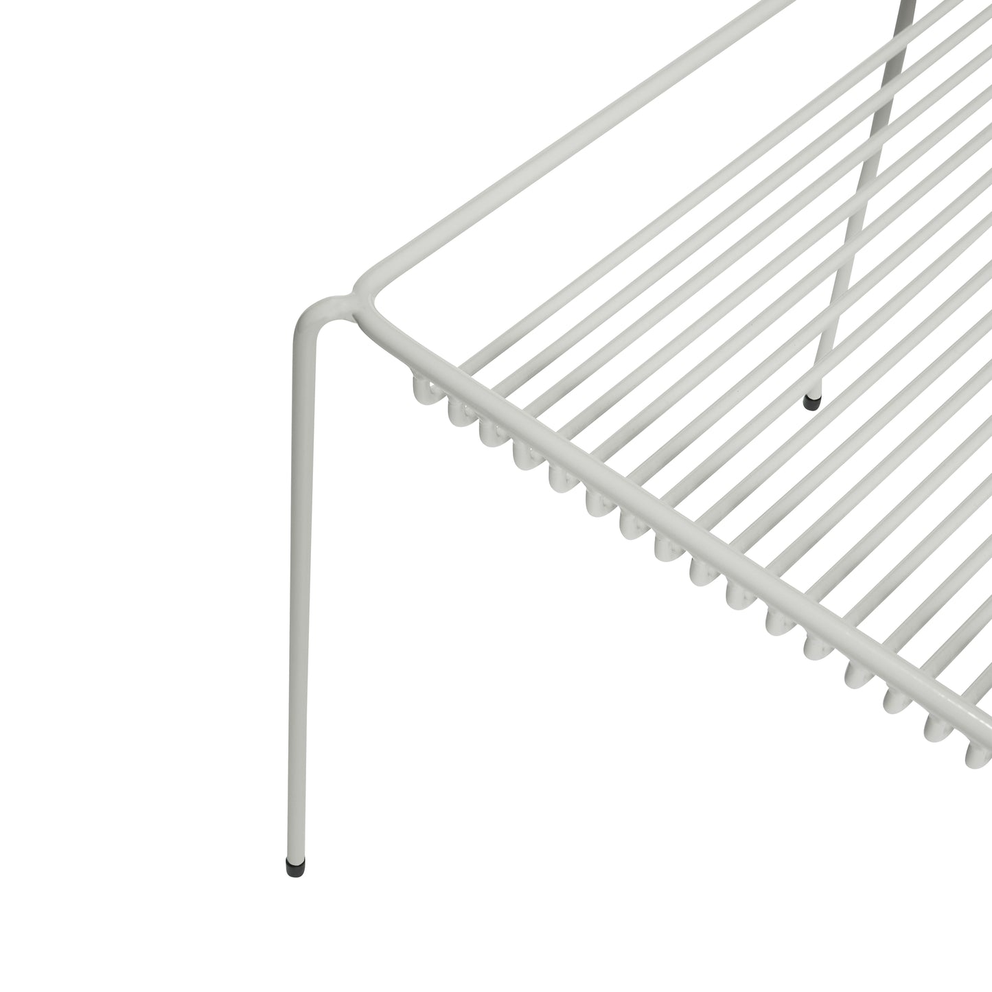 Table d'appoint String gris clair