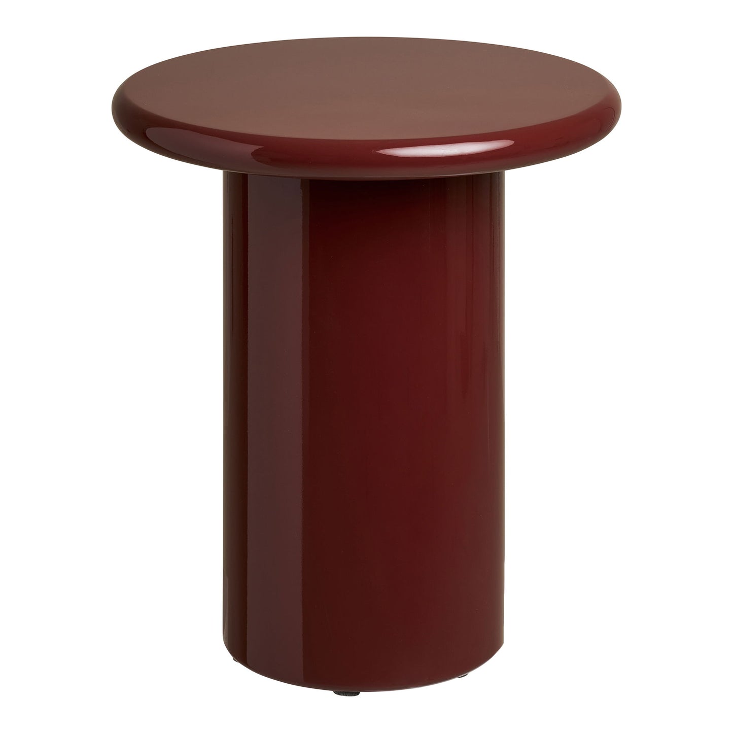 Table d'appoint Otago - bordeaux, ø45 x 50 cm