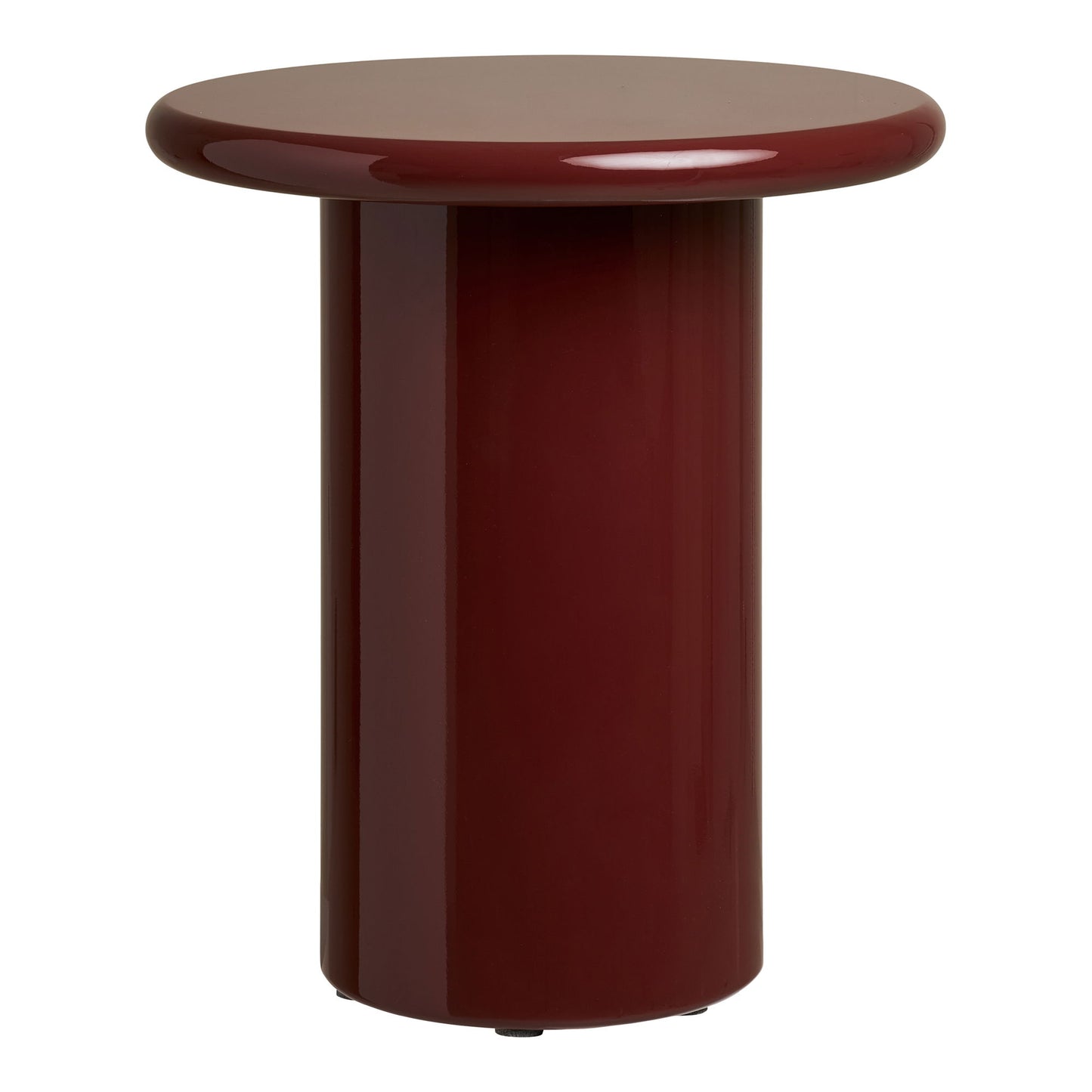 Table d'appoint Otago - bordeaux, ø45 x 50 cm