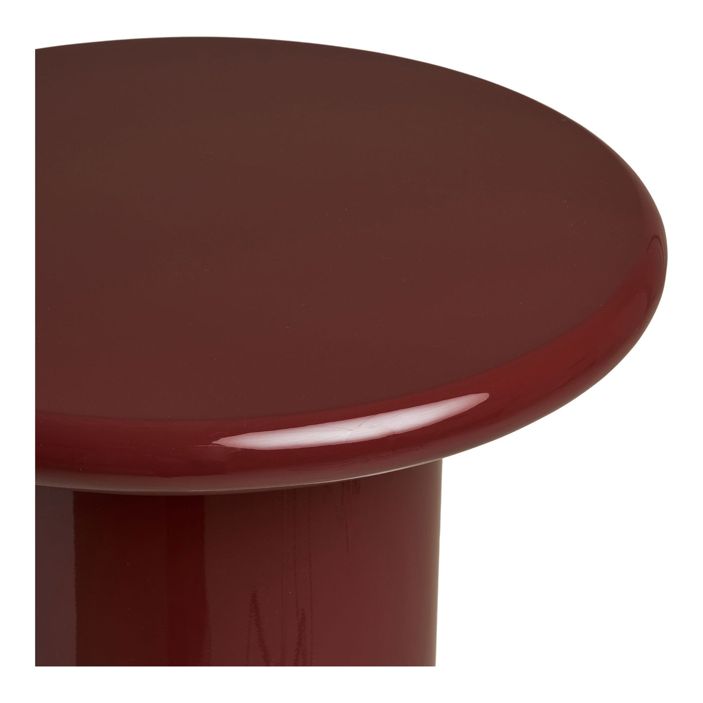 Table d'appoint Otago - bordeaux, ø45 x 50 cm