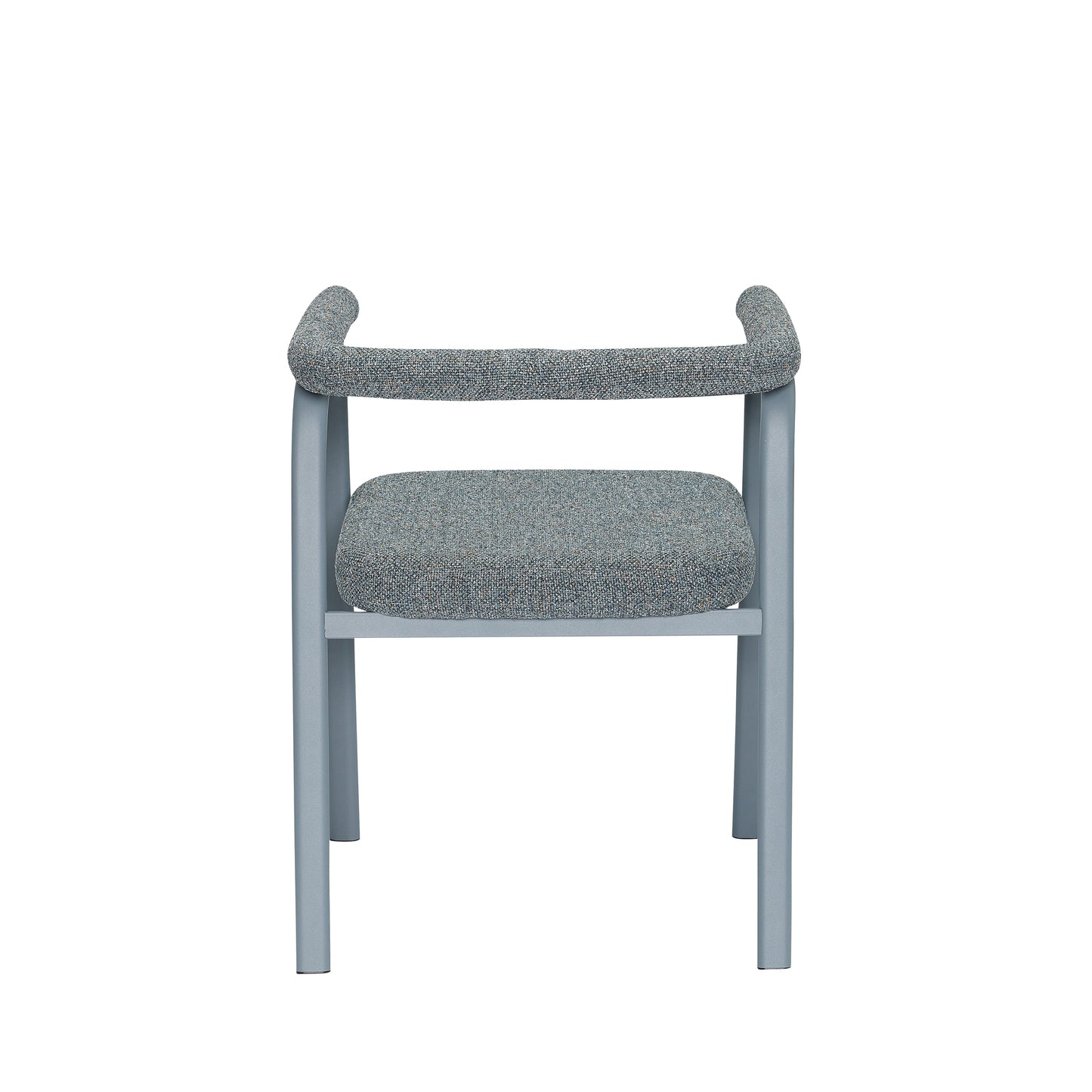 Chaise de salle à manger Ecto grise