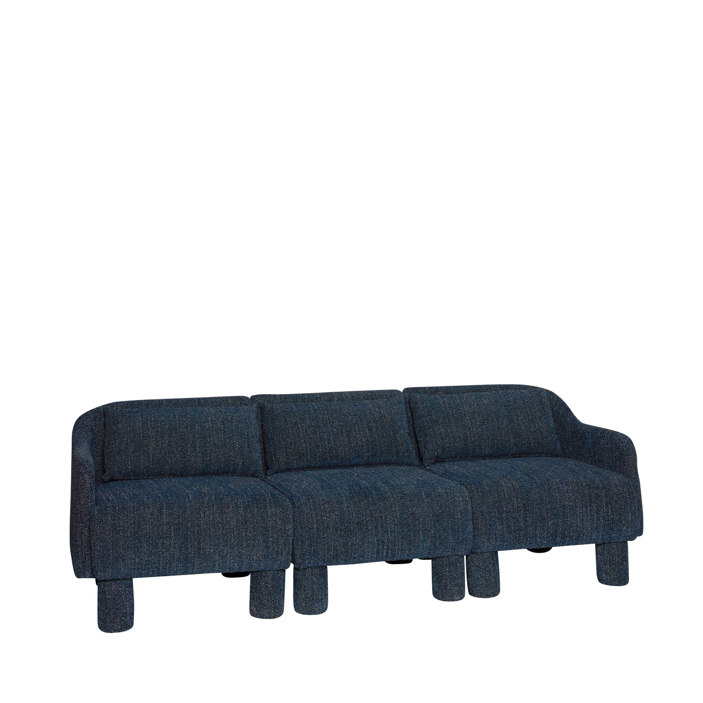 Canapé Élégance bleu foncé