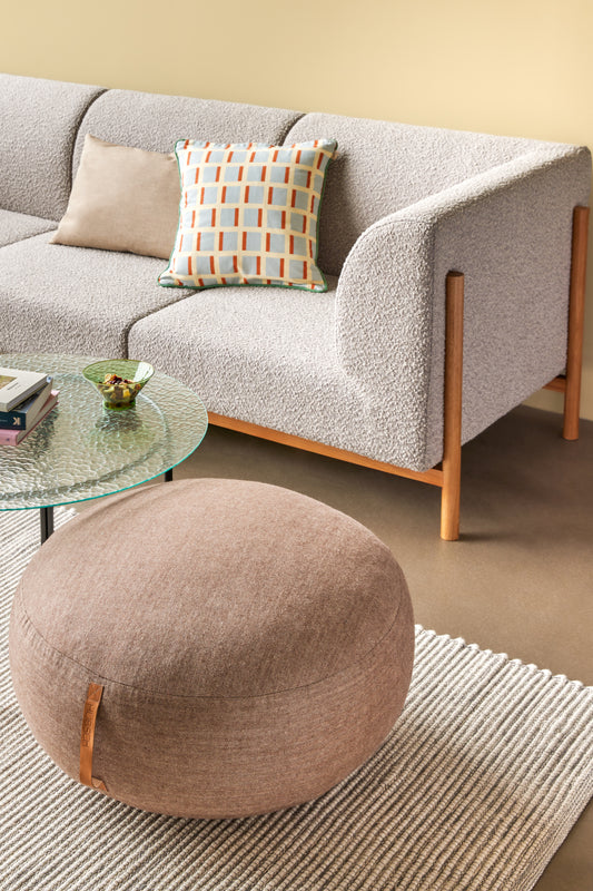 Pouf Mochi Ø70 Marron